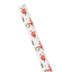Dancing Santas Wrapping Paper - 30" x 8' Roll