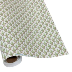 Deco Christmas Gold Gift Wrap - One 30" x 8' Roll