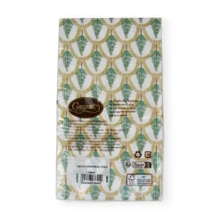 Deco Christmas Gold Guest Towel Napkins - 15 Per Package