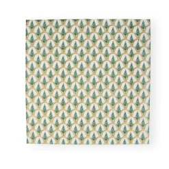 Deco Christmas Gold Luncheon Napkins - 20 Per Package