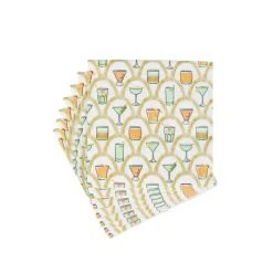 Deco Cocktails Boxed Cocktail Napkins - 40 Per Box