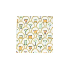 Deco Cocktails Cocktail Napkins - 20 Per Package
