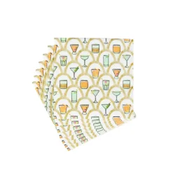 Deco Cocktails Cocktail Napkins - 20 Per Package
