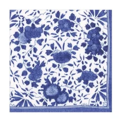 Delft Paper Luncheon Napkins in Blue - 20 Per Package
