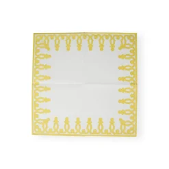 Dessin Passementerie Dijon Paper Linen Dinner Napkins - 12 Per Package