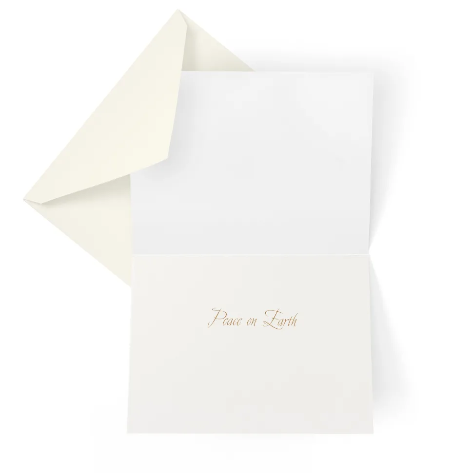 Dove with Olive Branch Classic Boxed Christmas Cards - includes 15 cards & envelopes