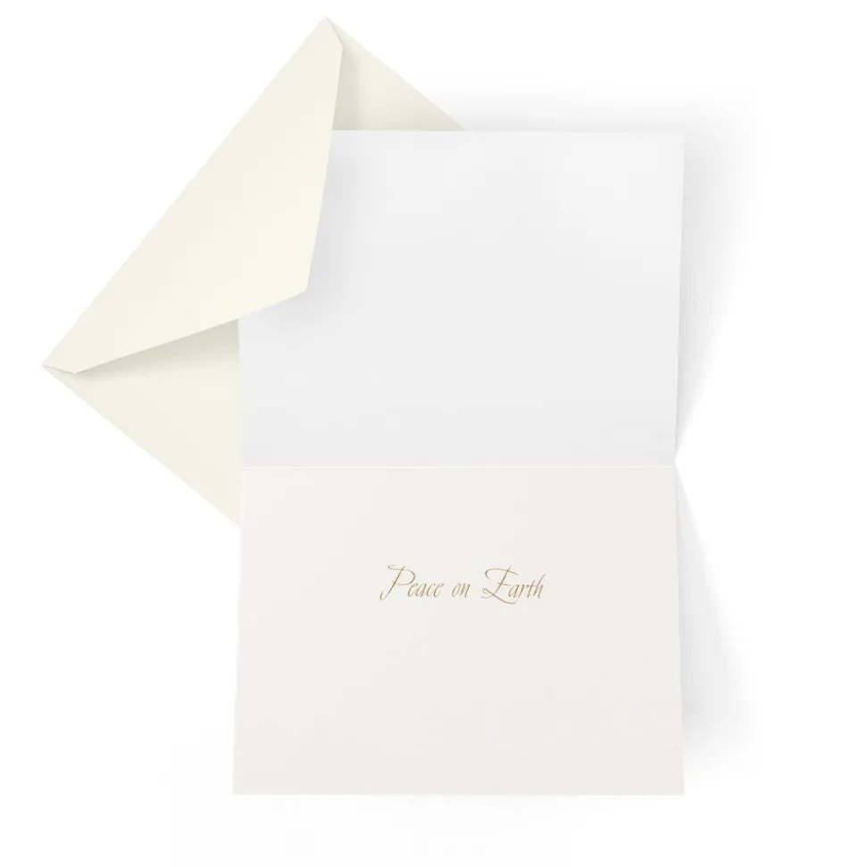 Dove with Olive Branch Classic Boxed Christmas Cards - includes 15 cards & envelopes