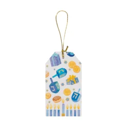 Dreidel; Dreidel; Dreidel Hang Tags - includes 4 Hang Tags