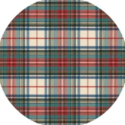 Dress Stewart Tartan Die-Cut Placemat - 4 Per Package