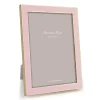 Enamel & Gold 5" x 7" Picture Frame in Soft Pastel Pink - 1 Each