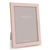 Enamel & Gold 4" x 6" Picture Frame in Soft Pastel Pink - 1 Each