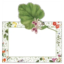 English Country Garden Place Cards Die Cut Package 8 In
