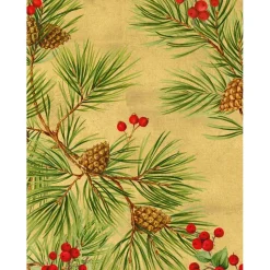 Evergreen And Berries Classic Boxed Christmas Cards - includes 15 cards & envelopes