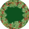 Evergreen And Berries Paper Placemats - includes 12 Paper Placemats