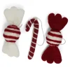 Felt Mixed Candy Ornaments - Set of Six