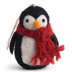 Felt Penguin Ornament - Set of Three