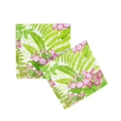 Fern Garden Cocktail Napkins - 20 Per Package
