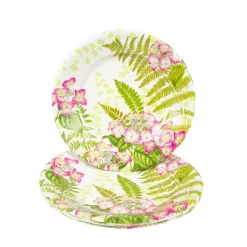 Fern Garden Salad & Dessert Plates - 8 Per Package