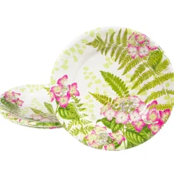 Fern Garden Salad & Dessert Plates - 8 Per Package