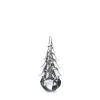 Five-sided Evergreen Glass Tree 10"- 1 Each