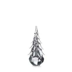 Five-sided Evergreen Glass Tree 10"- 1 Each