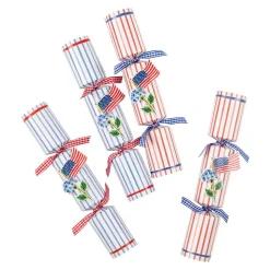 Flags And Hydrangeas Eday Crackers-10 Inch Long/8In