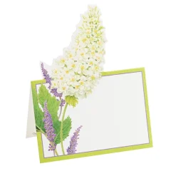Fleurs De Mariage White Place Cards Die Cut Package 8 In