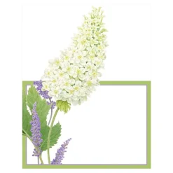 Fleurs De Mariage White Place Cards Die Cut Package 8 In