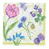 Floral Majolica Boxed Cocktail Napkins - 40 Per Box