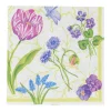 Floral Majolica Luncheon Napkins - 20 Per Package