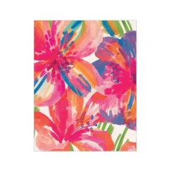 Floral Pop Gift Enclosure Cards - 4 Mini Cards & 4 Envelopes
