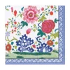 Floral Porcelain Luncheon Napkins - 20 Per Package