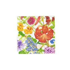 Floral Trellis Boxed Cocktail Napkins - 40 Per Box