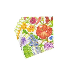 Floral Trellis Cocktail Napkins - 20 Per Package