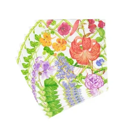 Floral Trellis Dinner Napkins - 20 Per Package