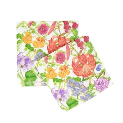 Floral Trellis Dinner Napkins - 20 Per Package