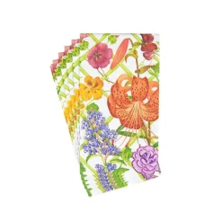 Floral Trellis Guest Towel Napkins - 15 Per Package