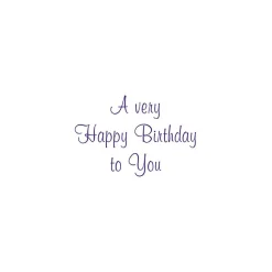 Floral Whimsy Birthday - Set Of Six Greeting Cards And Envelopes