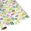 Flower Market Gift Wrap - 1 Continuous Roll of Wrapping Paper
