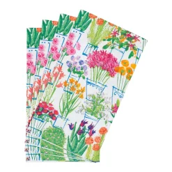 Flower Market Guest Towel Napkins - 15 Per Package