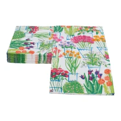 Flower Market Guest Towel Napkins - 15 Per Package
