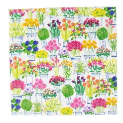 Flower Market Luncheon Napkins - 20 Per Package