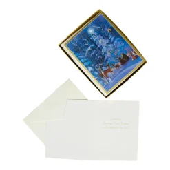 Forest Animals & Tree Boxed Christmas Cards - 15 Christmas Cards and Envelopes