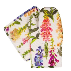 Foxgloves Oven Mitts And Pot Holders Set - 1 Piece Of Each
