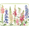 Foxgloves Rectangle Paper Placemats - 12 Per Package