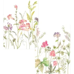 French Floral Boxed Note Cards - 8 Note Cards & 8 Envelopes