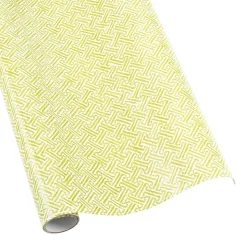 Fretwork Gift Wrapping Paper in Green - 30" x 8' Roll