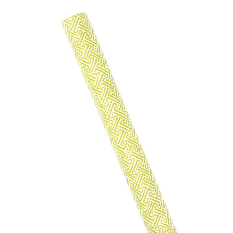Fretwork Gift Wrapping Paper in Green - 30" x 8' Roll
