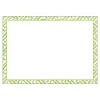 Fretwork Green Correspondence Cards - 12 Per Package