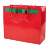 Fretwork Large Gift Bag in Red - 1 Each